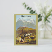 ヴィンテージグルイエレススイストラベル ポストカード (スタンド正面)