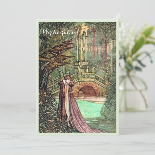 ヴィンテージグルエンウントローザホチゼイインラトゥン 招待状 (スタンド正面)