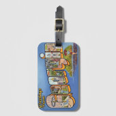 ヴィンテージグルジア挨拶 ラゲッジタグ (正面縦)