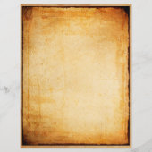 ヴィンテージグルンジーモーツァルト音楽スクラップブック紙 (裏面)