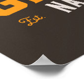 ヴィンテージグレイシャーナショナルパークロードトリップモンタナ ポスター (角)