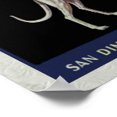 ヴィンテージグレイハウンドレモンラベルサーカ1920 ポスター (角)