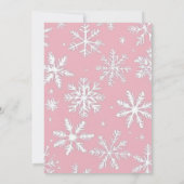 ヴィンテージグレイモダンスノーフレーク写真ホリデーカード シーズンカード (裏面)