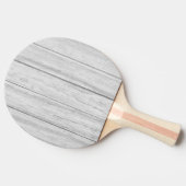 ヴィンテージグレイ木板 卓球ラケット (横)