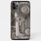 ヴィンテージグレイ・マッサージ・ファージェソン・トラクターの写真 Case-Mate iPhoneケース (裏面)