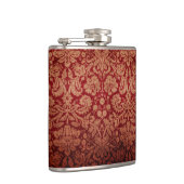 ヴィンテージグレンジレッドダマスク フラスク (右)