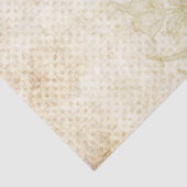 ヴィンテージグレンジーピンクとアイボリーバラ 薄葉紙 (詳細)