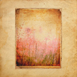 ヴィンテージグレンジーフローラスクラップブック紙