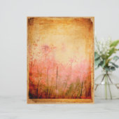 ヴィンテージグレンジーフローラスクラップブック紙 (スタンド正面)