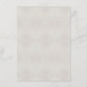 ヴィンテージグレーのアリス結婚インワンダーランド詳細 エンクロージャーカード (裏面)