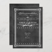 ヴィンテージグレーダマスクポスタースタイル宿泊施設 エンクロージャーカード (正面/裏面)