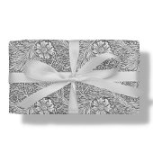 ヴィンテージグレーフローラ |デコページ 薄葉紙