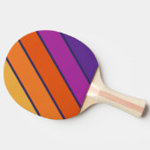 ヴィンテージグレープはっきりした虹 卓球ラケット (横)