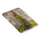 ヴィンテージグレープデジタルアートマグネット マグネット (右側)