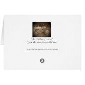 ヴィンテージグレーマッシーファージソントラクターフォトセピア (裏面横)