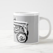 ヴィンテージグレーマッシーファージゾントラクター ジャンボコーヒーマグカップ (右)