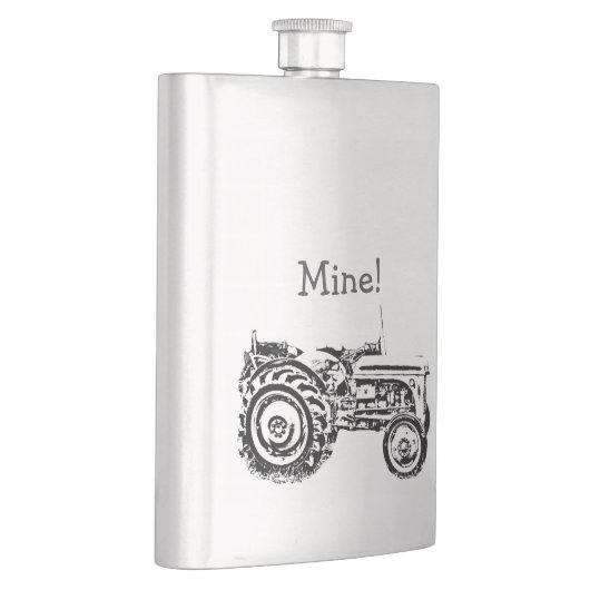 ヴィンテージグレーマッセイファージソントラクター フラスク (右)