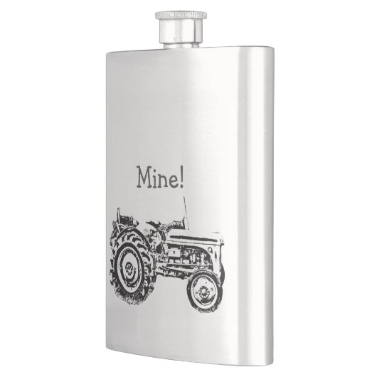 ヴィンテージグレーマッセイファージソントラクター フラスク (左)