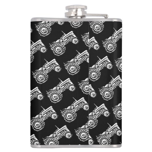 ヴィンテージグレーマッセイファージソントラクター フラスク (裏面)