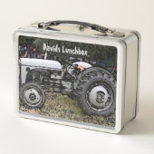 ヴィンテージグレーマッセイファージソントラクター メタルランチボックス (裏面)