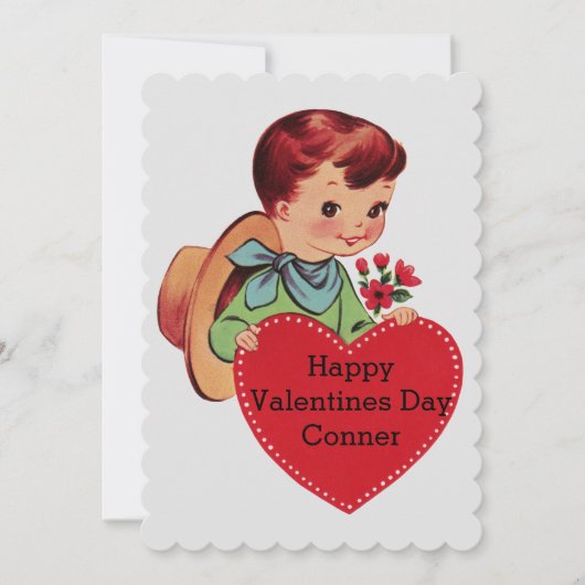 ヴィンテージグレーリトルカウボーイバッカルーウエスタン シーズンカード (正面)