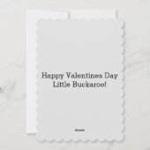 ヴィンテージグレーリトルカウボーイバッカルーウエスタン シーズンカード (裏面)