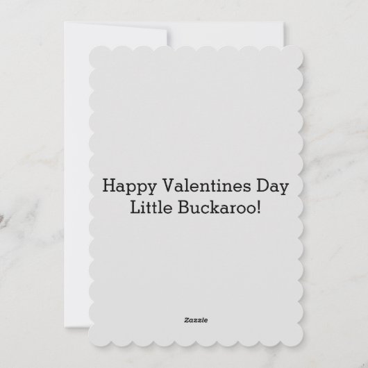 ヴィンテージグレーリトルカウボーイバッカルーウエスタン シーズンカード (裏面)