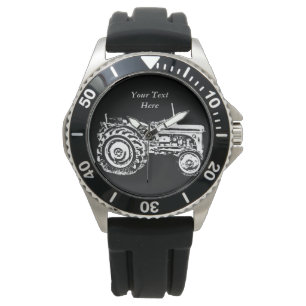 ヴィンテージグレー・マッセイ・ファーガソントラクターの写真 腕時計