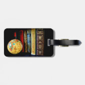 ヴィンテージグローブと書籍 ラゲッジタグ (裏面横)