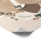 ヴィンテージグースキャラクターポートレート ポスター (角)