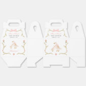 ヴィンテージグースフローラベビーシャワーお願いボックス フェイバーボックス (見開き)