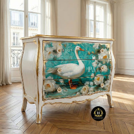 ヴィンテージグース素朴フローラ分離 薄葉紙