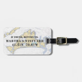 ヴィンテージグ航海のラートマーサのブドウ園 ラゲッジタグ (正面横)