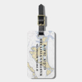 ヴィンテージグ航海のラートマーサのブドウ園 ラゲッジタグ (正面縦)