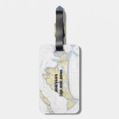 ヴィンテージグ航海のラートマーサのブドウ園 ラゲッジタグ (裏面縦)