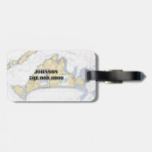 ヴィンテージグ航海のラートマーサのブドウ園 ラゲッジタグ (裏面横)