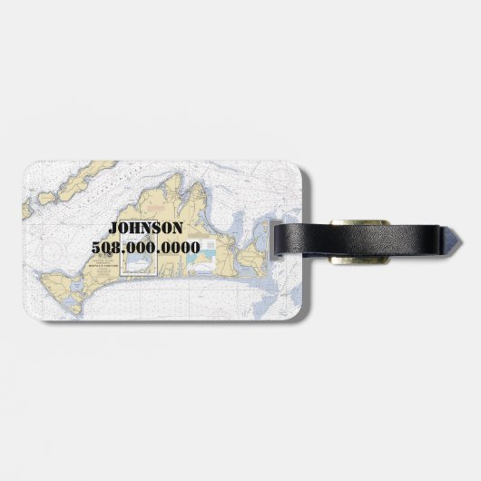 ヴィンテージグ航海のラートマーサのブドウ園 ラゲッジタグ (裏面横)