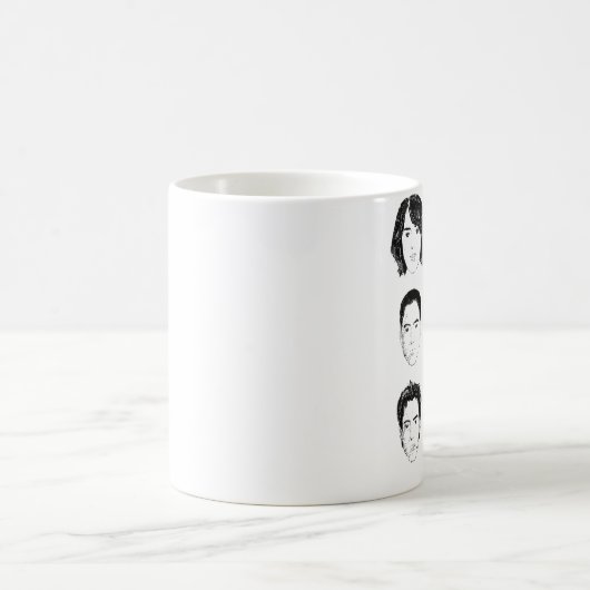 ヴィンテージケアヌ・アートがギフト映画ファンを追い出す コーヒーマグカップ (中央)