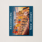 ヴィンテージケアンズバーグNJビーチシーン – ジャージーショア ジグソーパズル (縦)