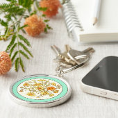 ヴィンテージケイトグリーンアウェイブックイラストレーション キーホルダー (側面)