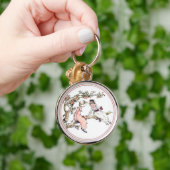 ヴィンテージケイトグリーンアウェイブックイラストレーション キーホルダー (手)