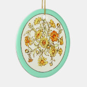 ヴィンテージケイトグリーンアウェイブックイラストレーション セラミックオーナメント (右)