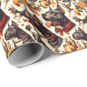 ヴィンテージケインコルソイラストレーション ラッピングペーパー (ロールコーナー)