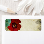 ヴィンテージケシのラベル ラベル (インサイチュ)