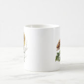 ヴィンテージケシの花 コーヒーマグカップ (中央)