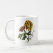 ヴィンテージケシの花 コーヒーマグカップ (左)