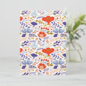 ヴィンテージケシの花 案内状 (スタンド正面)