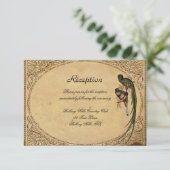 ヴィンテージケツァルバードエレガントウェディング披露宴 招待状 (スタンド正面)