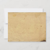 ヴィンテージケツァルバードエレガントパーティの招待状 招待状 (裏面)