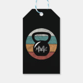 ヴィンテージケトルベルカスタムモノグラム名イニシャル ギフトタグ (裏面)